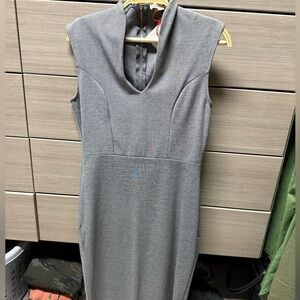 Rolla Coster Charcoal Sleeveless Midi Dress
